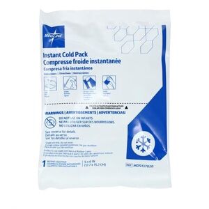 12 Ice packs/ Instant Cold Pack, disposables - New. Medline. Ice packs 12 units